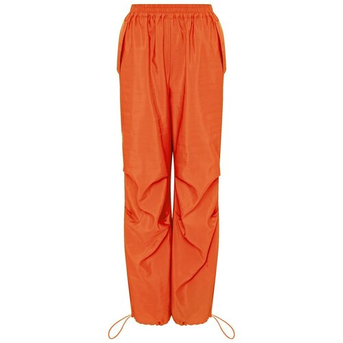 Брюки карго  MARINA BUDNIK, повседневный стиль, размер 46, оранжевый