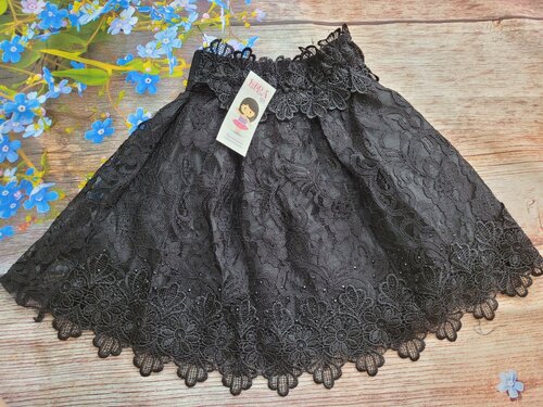 Школьная юбка KIRA KIDS, размер 36, черный