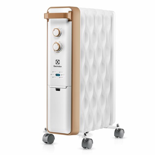 Масляный радиатор Electrolux EOHM-9209 2 кВт 25 м колеса в комплекте белыйзолотистый 829000₽
