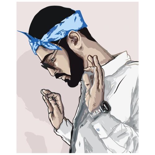 Картина по номерам Мияги Арт / Miyagi Art 40*50 / холст на подрамнике
