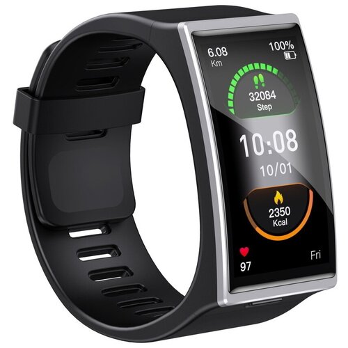 Смарт-часы DM12 изогнутый экран 19 дюйма Bluetooth 40 фитнес-трекер 325000₽