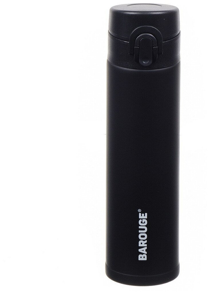 Термобутылка нерж 0,35л черный BT-134