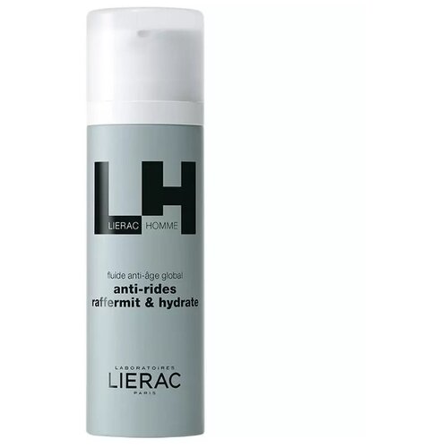 Lierac HOMME Крем-флюид антивозрастной для мужчин 50мл набор для мужчин om lierac лиерак крем флюид антивозрастной 50мл пена для бритья 50мл гель для душа 50мл