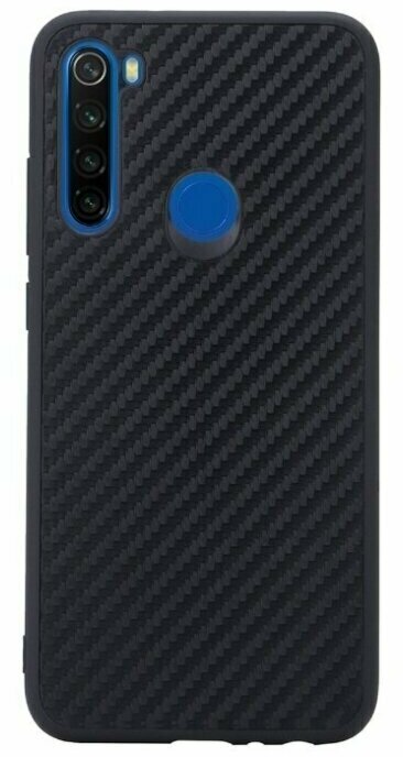 Чехол накладка G-Case Carbon для Xiaomi Redmi Note 8, черная