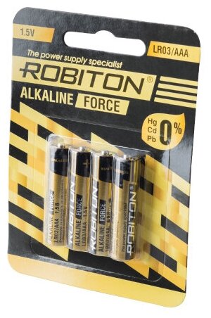 Элемент питания ROBITON FORCE LR03