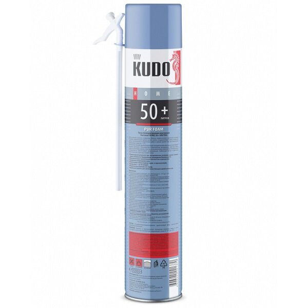 KUDO KUPH10W50+ Пена полиуретановая монтажная KUDO HOME 50+ARKTIKA - фото №4