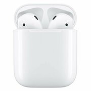 Наушники Apple AirPods 2 A2032/A2031/A1602, with Charging Case, Bluetooth, вкладыши, белый [mv7n2hn/a]