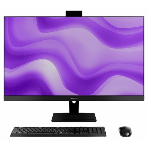 27 Моноблок Rombica Helios PCAI-0006 1920x1080 Intel Core i5-10400 29 ГГц RAM 16 ГБ SSD 512 ГБ Intel UHD Graphics 630 ОС не установлена черный 7470500₽