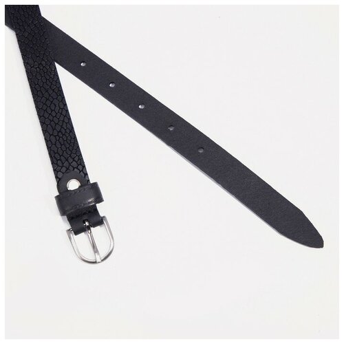 фото Ремень детский, ширина 2 см, пряжка металл, цвет чёрный favorit