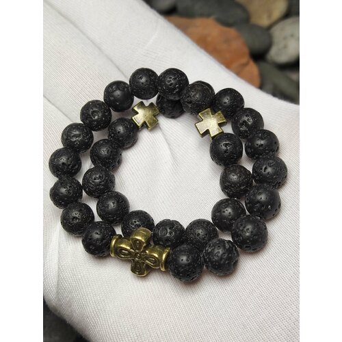 Четки, вулканическая лава, размер one size, черный