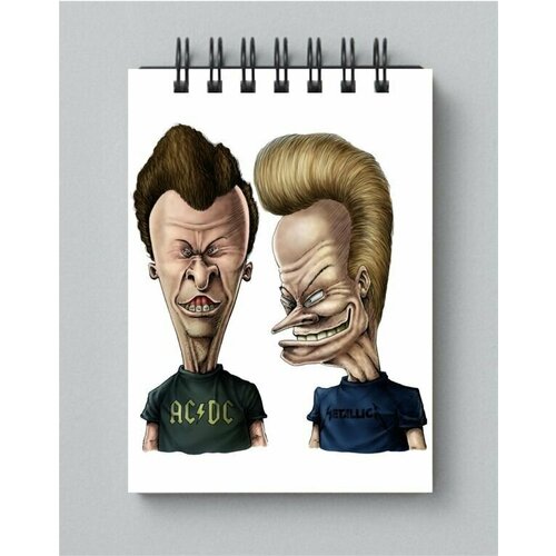 Блокнот Бивис и Баттхед , Beavis and Butt-head № 5 printio футболка с полной запечаткой мужская ленин и сталин beavis and butt head