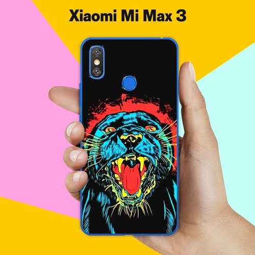 Силиконовый чехол на Xiaomi Mi Max 3 Пума / для Сяоми Ми Макс 3