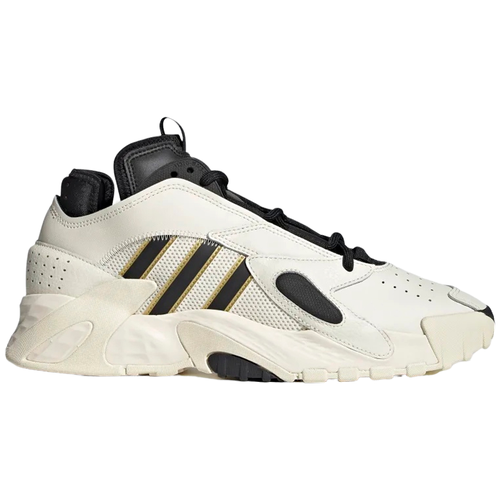 фото Кроссовки мужские adidas originals streetball core white/core black/gold / 44 2/3 eu