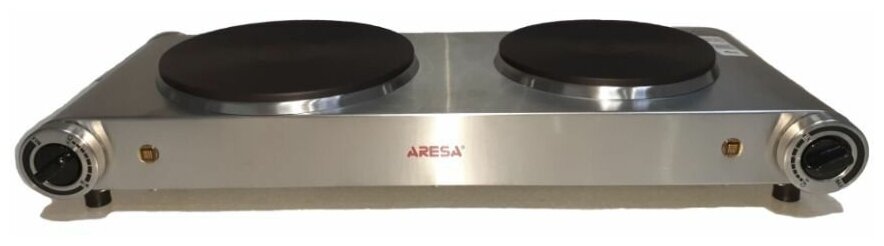 Плитка электрическая Aresa AR-4702 2230-2650 Вт, 2 конфорки чугун - фотография № 3