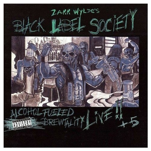 Black Label Society Виниловая пластинка Black Label Society Alcohol Fueled Brewtality Live black label society виниловая пластинка black label society unblackened