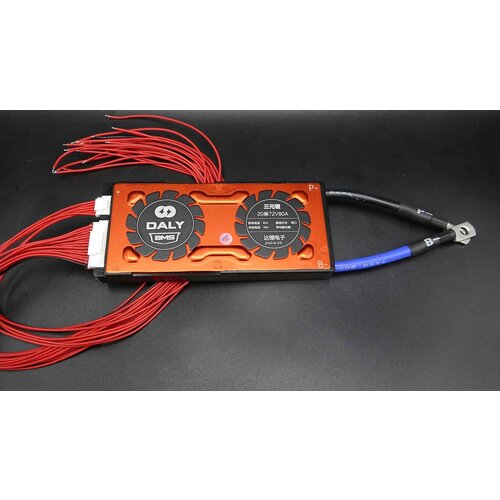 20S Плата защиты Daly BMS Li-ion 30A Водозащищенная, общий порт заряда-разряда