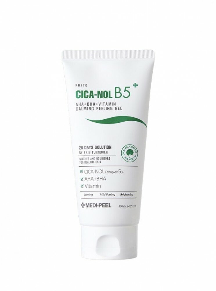 Пилинг-гель с кислотами MEDI-PEEL Phyto Cica-Nol B5 AHABHA Vitamin Calming Peeling Gel, 120 мл