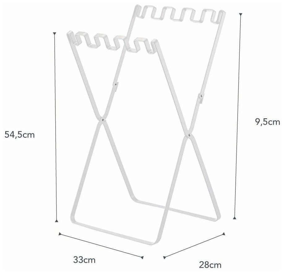 Стойка для мусорных мешков TOWER Yamazaki