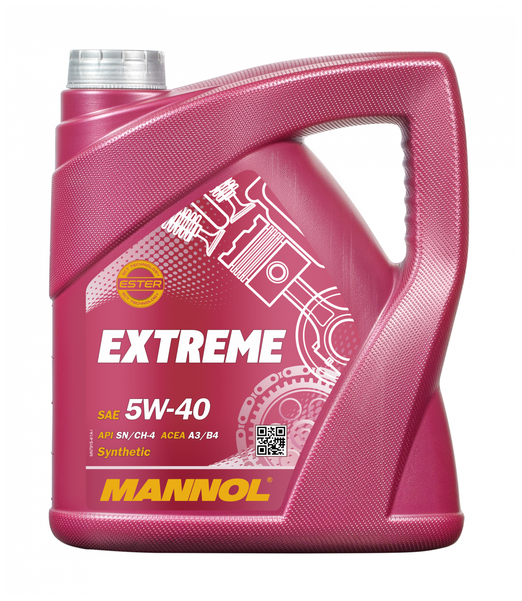 EXTREME 5W40 синтетика 4 л MN7915-4