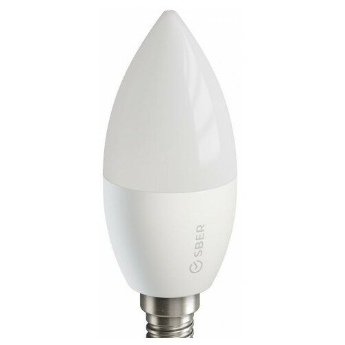 Умная лампа Sber C37 SBDV-00020 E14 5.5Вт 470lm Wi-Fi (упак:1шт) (SBDV-00020)