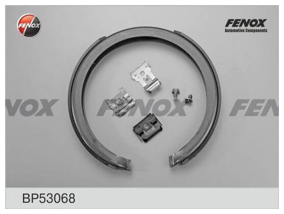 Колодки стояночного тормоза задние Fenox BP53068 (4 шт.)