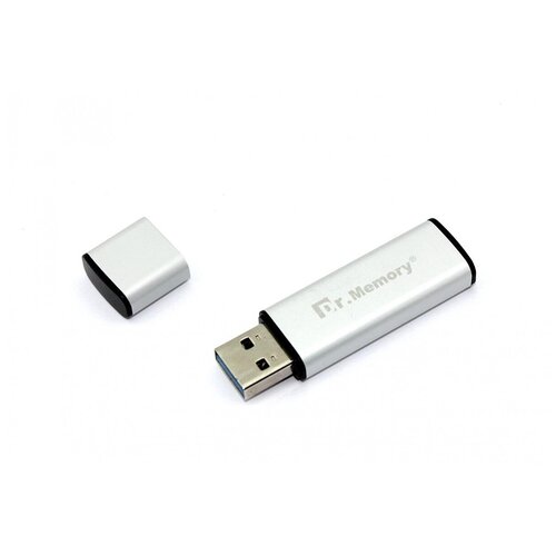 Флешка USB Dr. Memory 009 8GB, USB 3.0, серебристый