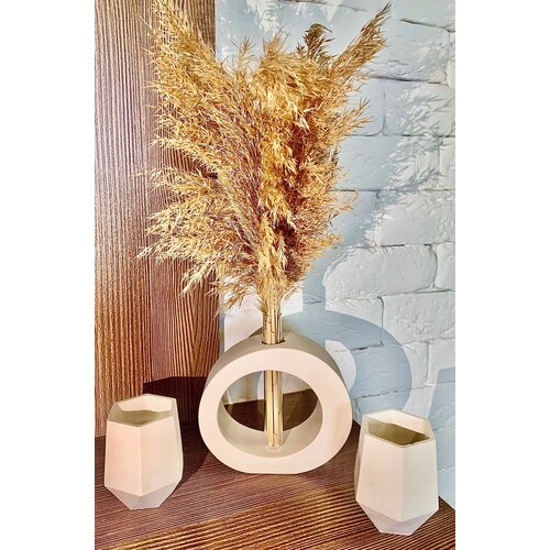 Лофт ваза с колбой для цветов