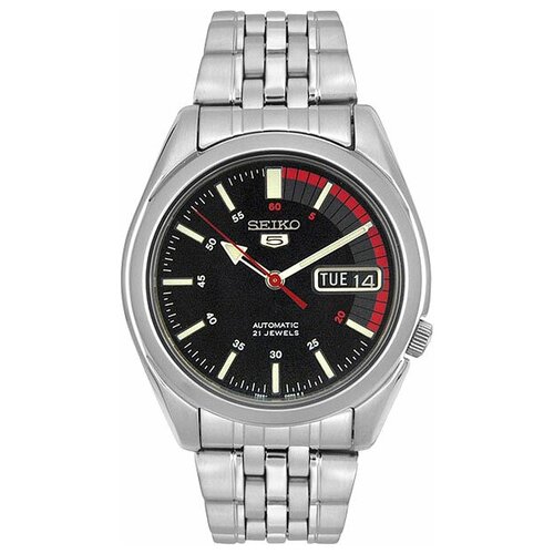 фото Наручные часы seiko snk375j1, серебряный