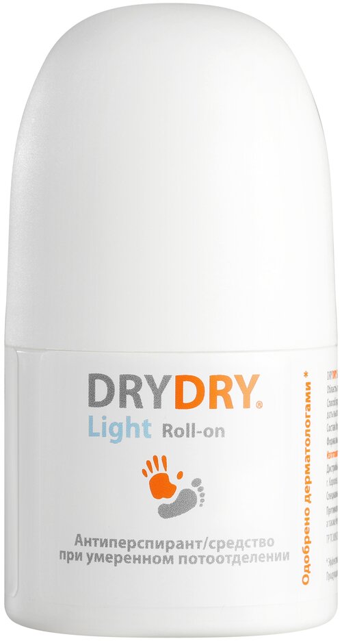 DryDry Антиперспирант Light, ролик, 50 мл
