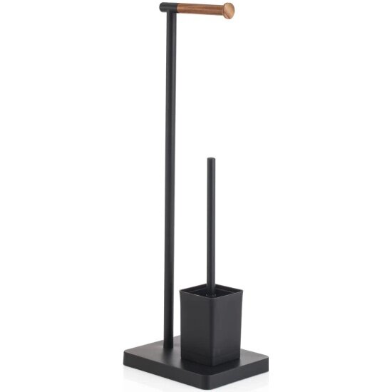 Гарнитур Unistor для туалета ROOK с держателем для туалетной бумаги и щёткой-ёршиком. 212994