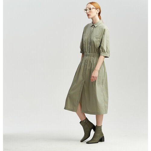 Платье SokolovaBogorodskaya, размер 42, зеленый