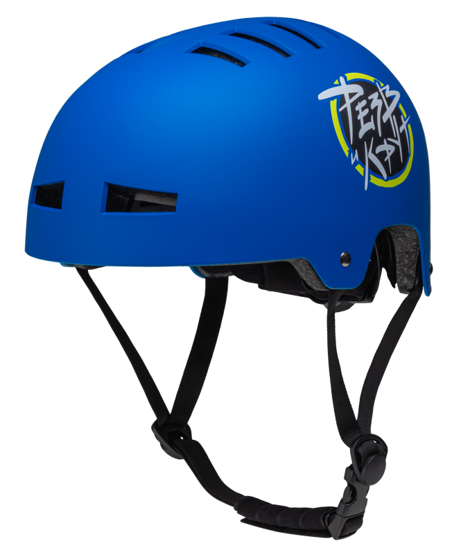 Шлем защитный Creative, с регулировкой, синий, RIDEX - S