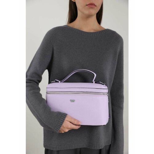 Сумка кросс-боди Coveri World, фактура зернистая, розовый