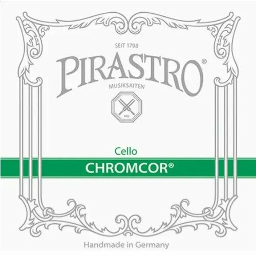 Струны для виолончели Pirastro Chromcor 339140 струна для скрипки pirastro chromcor 319420 соль g