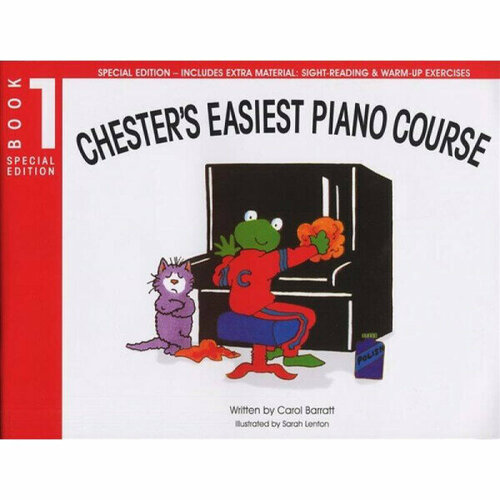 уатт мелани шедевр честера Книга Carol Barratt Chester'S Easiest Piano Course Book 1 PF Book CH73425