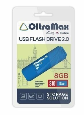 USB флэш-накопитель (OLTRAMAX OM-8GB-310-Blue)