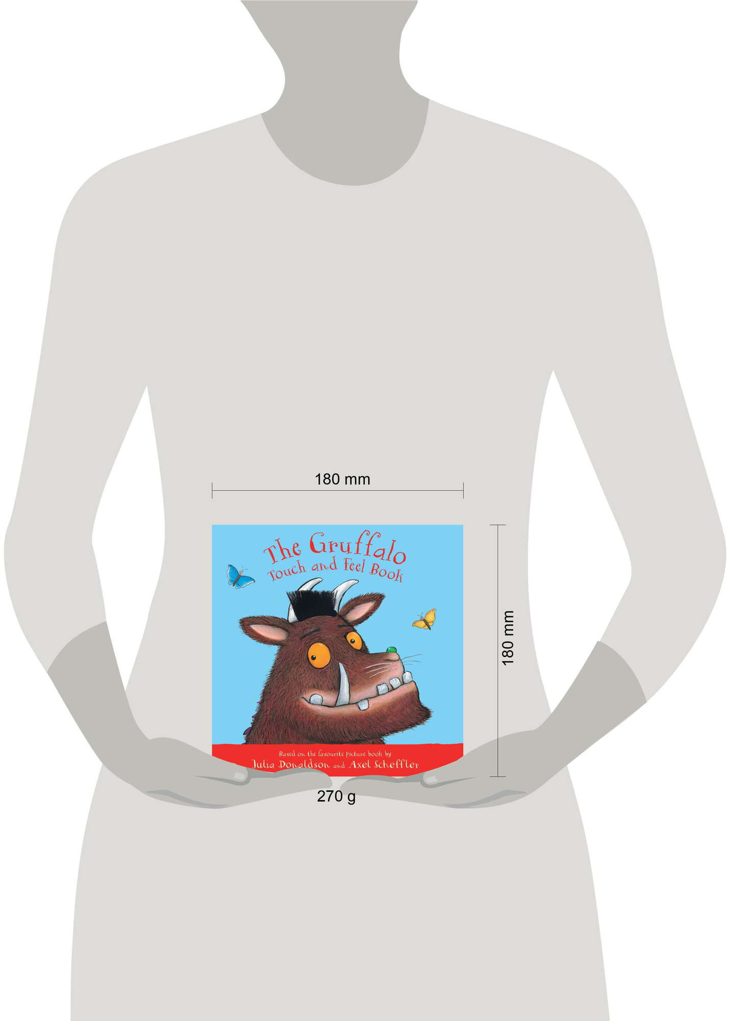 The Gruffalo touch and feel book - фото №4