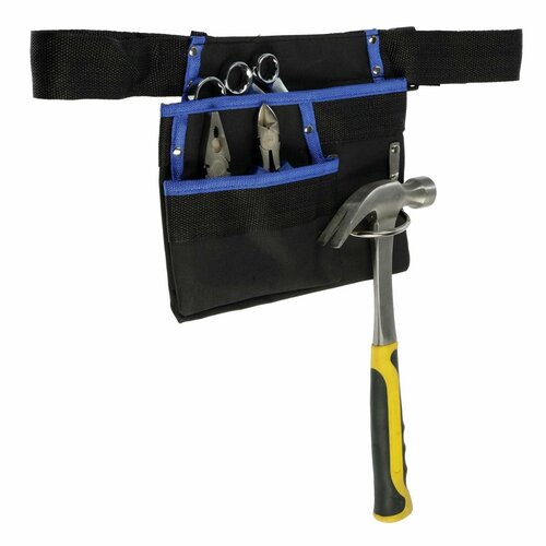 Сумка-пояс тундра одинарная держатель для молотка 3 кармана 1098₽