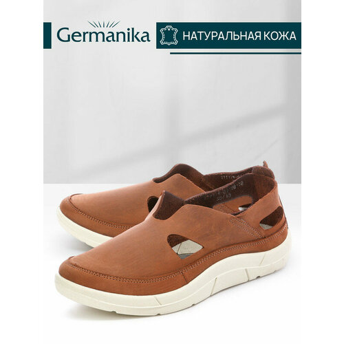 Туфли Germanika, размер 37, коричневый