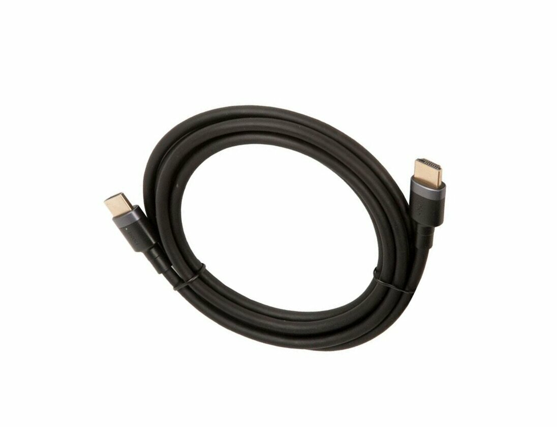 Кабель HDMI BASEUS Cafule, 4KHDMI - 4KHDMI, 2.0 м, черный