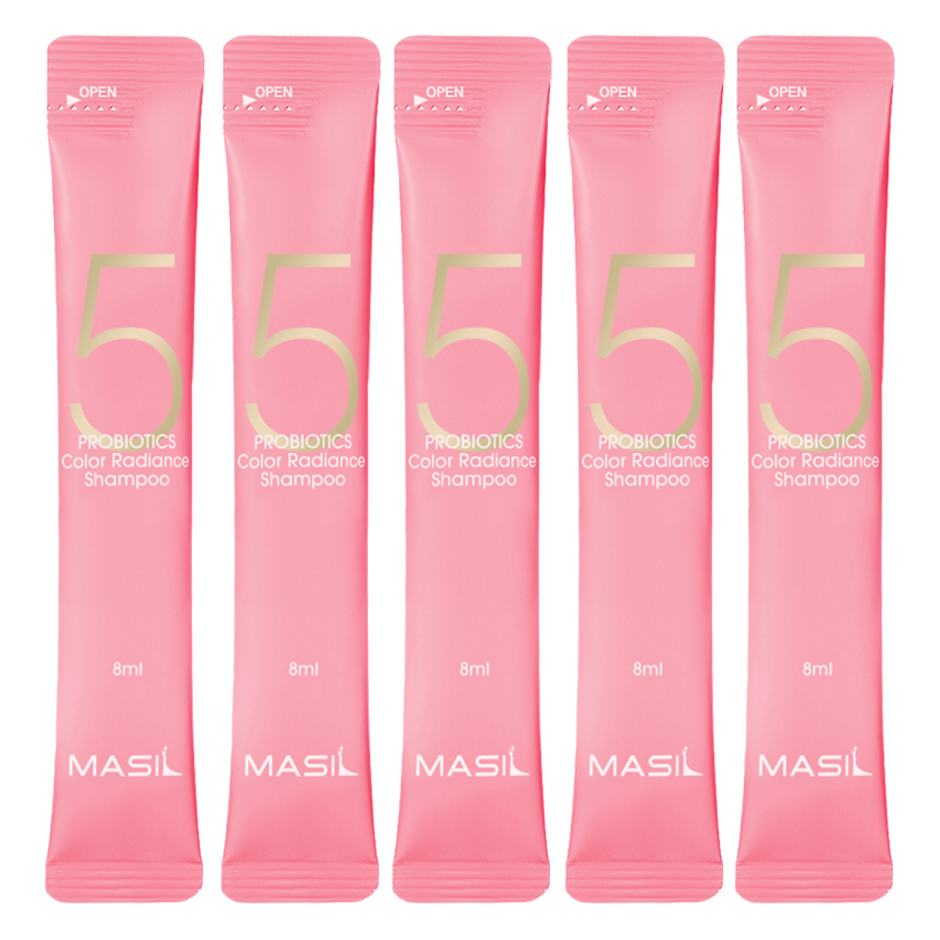 Набор шампуней для волос с пробиотиками для защиты цвета Masil 5 Probiotics Color Radiance Shampoo (5 саше по 8 мл.)