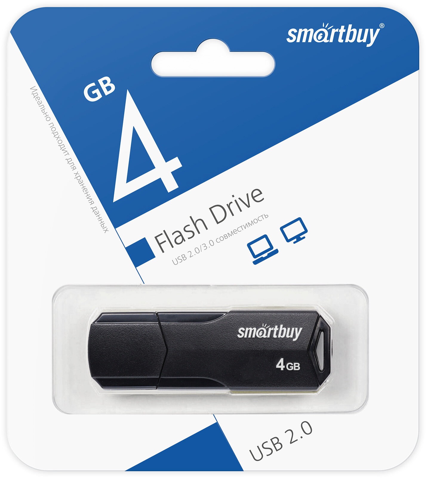 Smartbuy Click 16Gb (синий) - фото №3