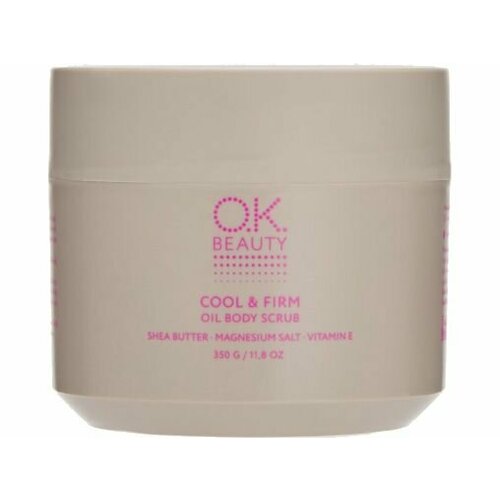 Скульптурирующий скраб для тела с охлаждающим эффектом OK Beauty COOL & FIRM ok beauty ok beauty скраб для тела скульптурирующий с охлаждающим эффектом