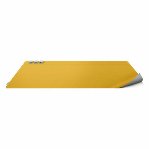 Коврик настольный Uniq Hagen Reversible Smart Organization 67см x 35см (HAGENDM-CYELCGRY) желтый/серый