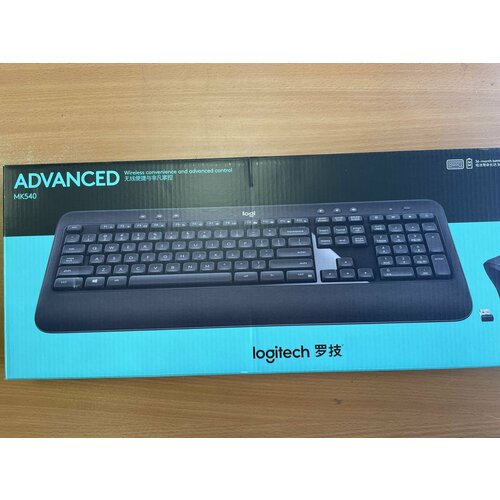 Комплект: клавиатура+мышь Logitech MK540 Advanced Black (920-008691)