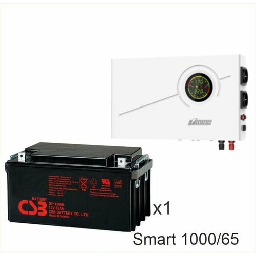 ИБП Powerman Smart 1000 INV + CSB GP12650