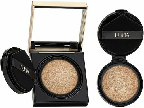 Тональная основа-кушон и рефил SPF 50+ LUNA Long Lasting Conceal Wear Cushion