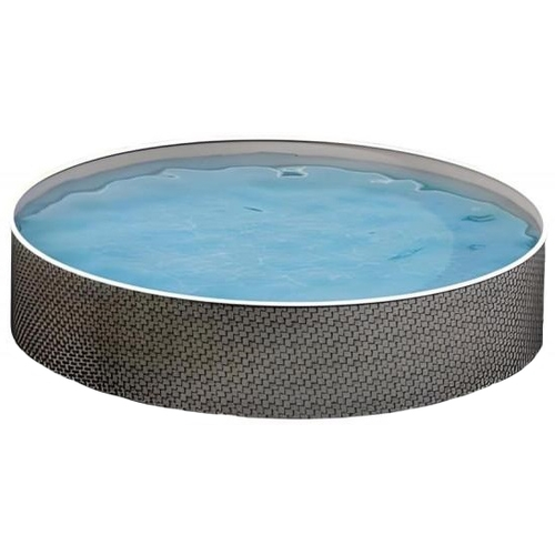 Морозоустойчивый бассейн Azuro Rattan круглый 3,6х1,2 м (без оборудования)