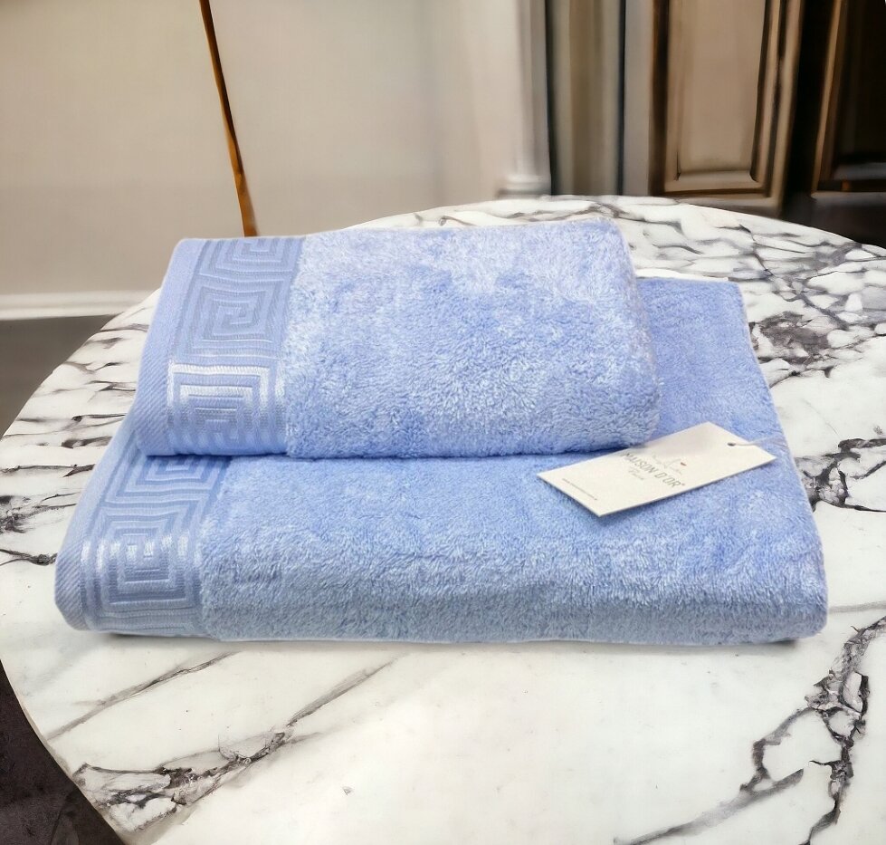 Maison D"or полотенца Austin 1 шт 50*100 светло-голубой