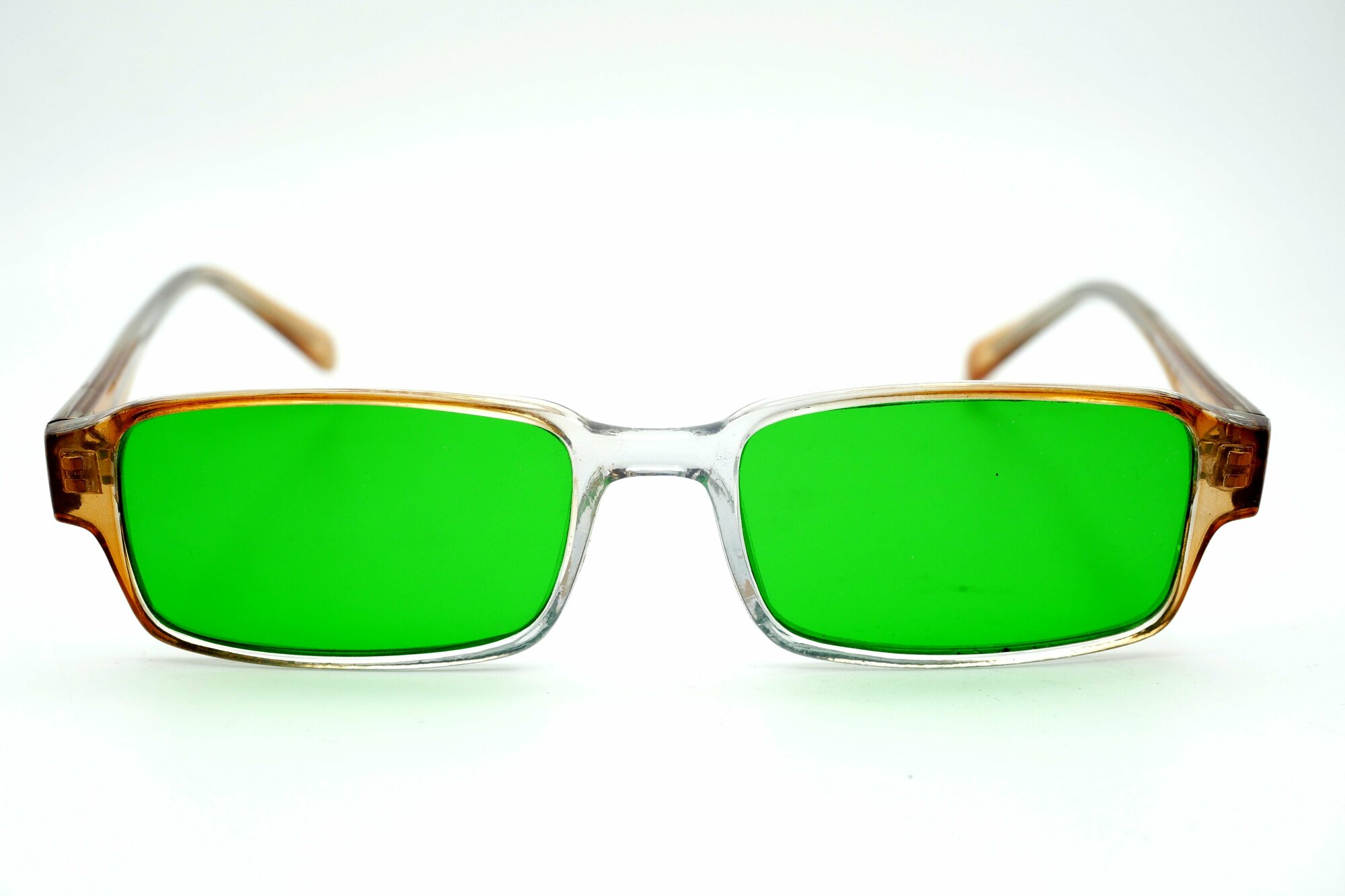 фото Очки глаукомные (при глаукоме, зеленые, линза стекло). лечение глаукомы/лечебные очки/глаукома/защитные очки